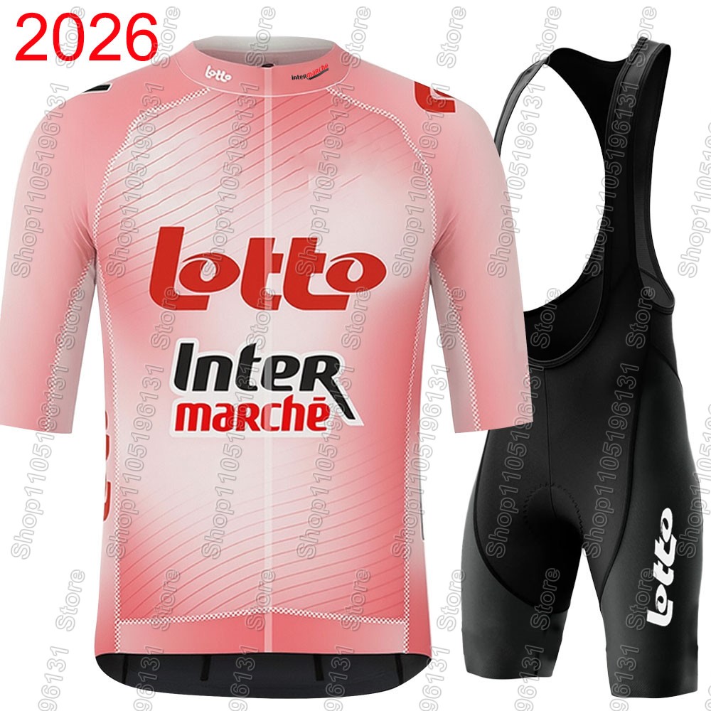 Mountain Biking Apparel - Lotto Intermarché 2026 Set Jersey Bersepeda