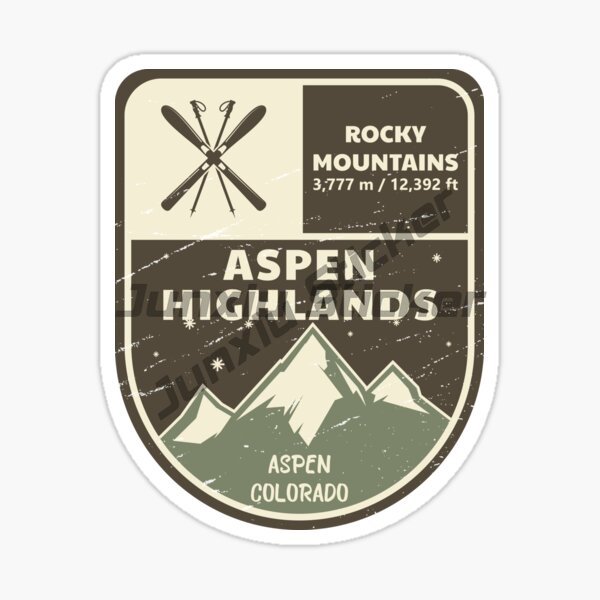 Mountain Biking Colorado - ASPEN HIGHLANDS Pegunungan Aspen Rocky Colorado