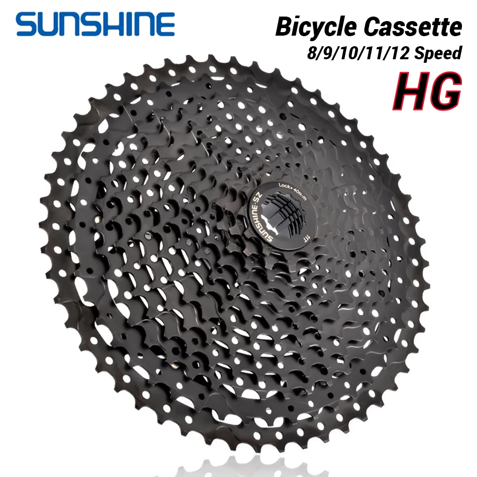 Cassette 11 Speed - SUNSHINE kaset sepeda gunung SHIMANO, Freewheel