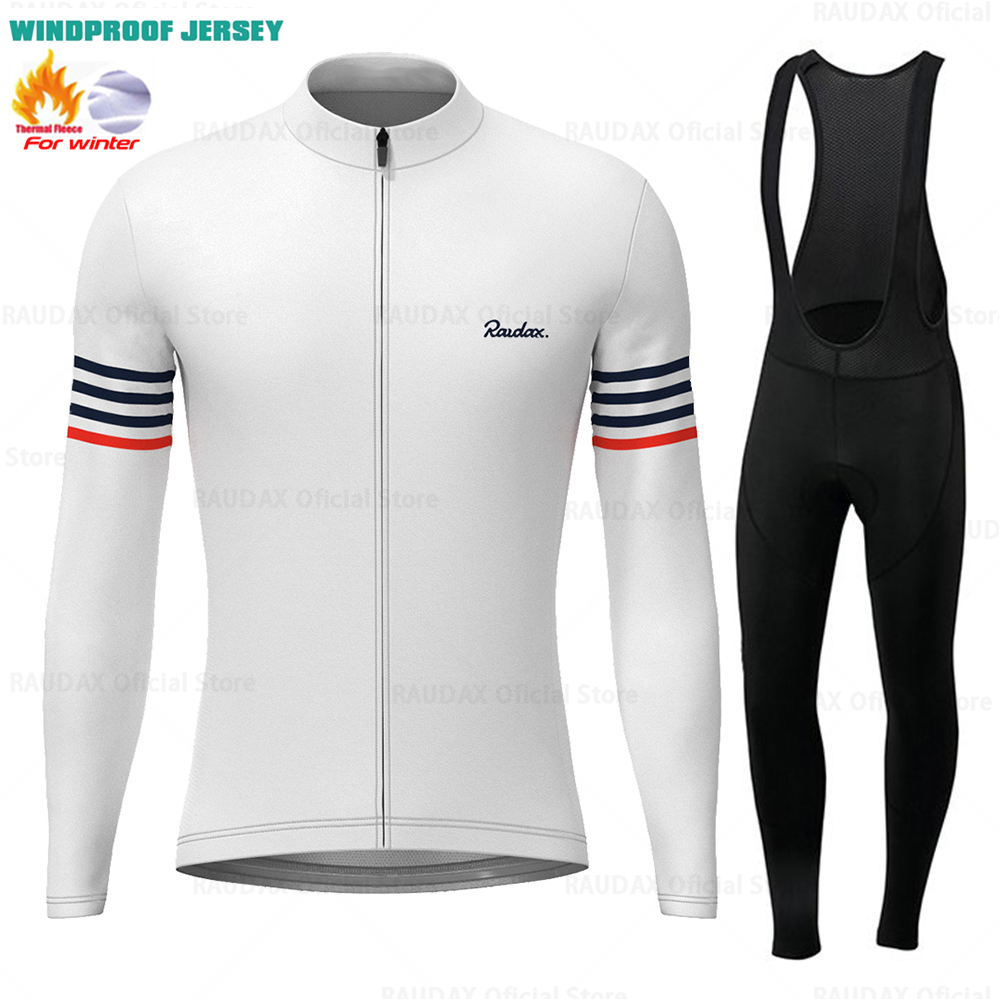 Mountain Biking Clothes - Raudax Jersey bulu tahan angin, pakaian