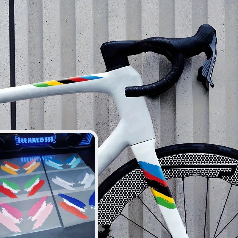 2 buah stiker sepeda grafiti p - Mountain Biking Colorado ulasan dan harga