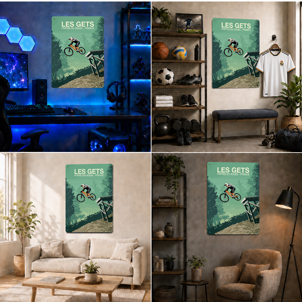 Poster Cetak dengan Gambar Lom - Mountain Biking Europe ulasan dan harga