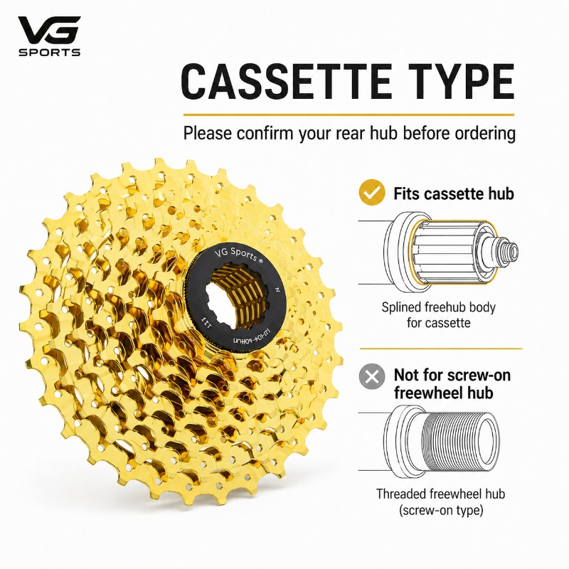 VG SPORTS Kaset Sepeda 8 9 10  - Cassette 11 Speed ulasan dan harga