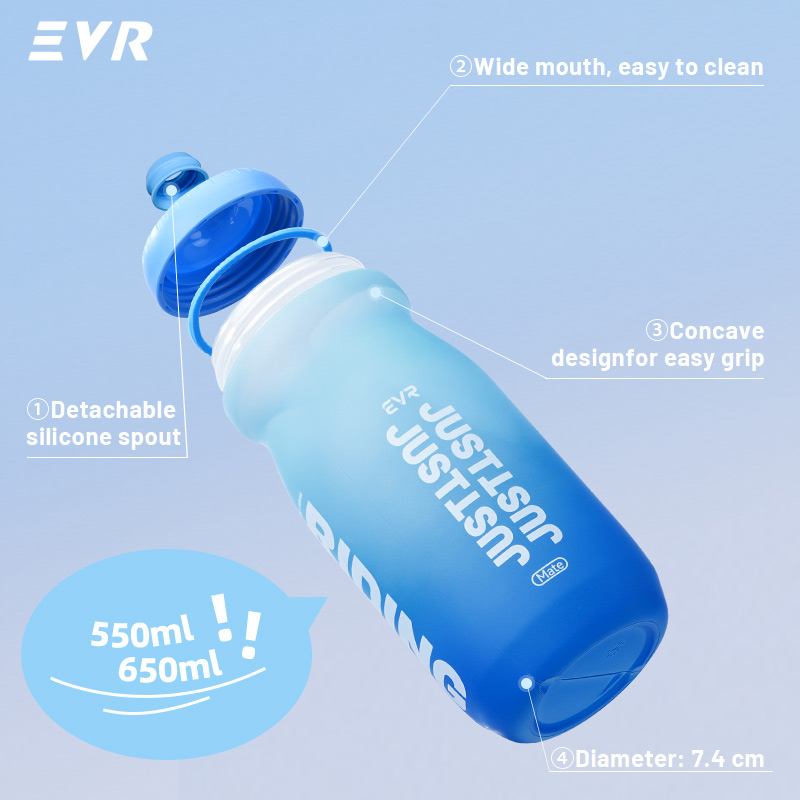 Botol Minum Sepeda EVR Cycling - Mountain Biking Water Bottle ulasan dan harga
