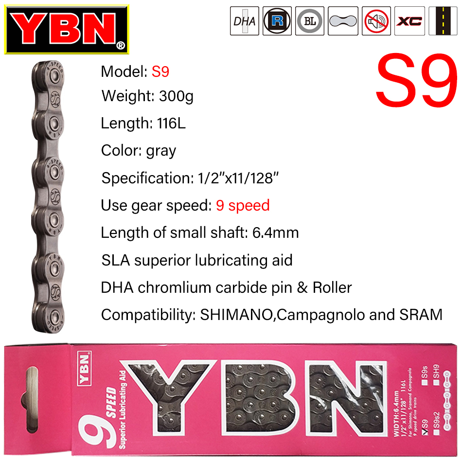 YBN Rantai sepeda 8/9/10/11/12 - Cassette 11 Speed ulasan dan harga