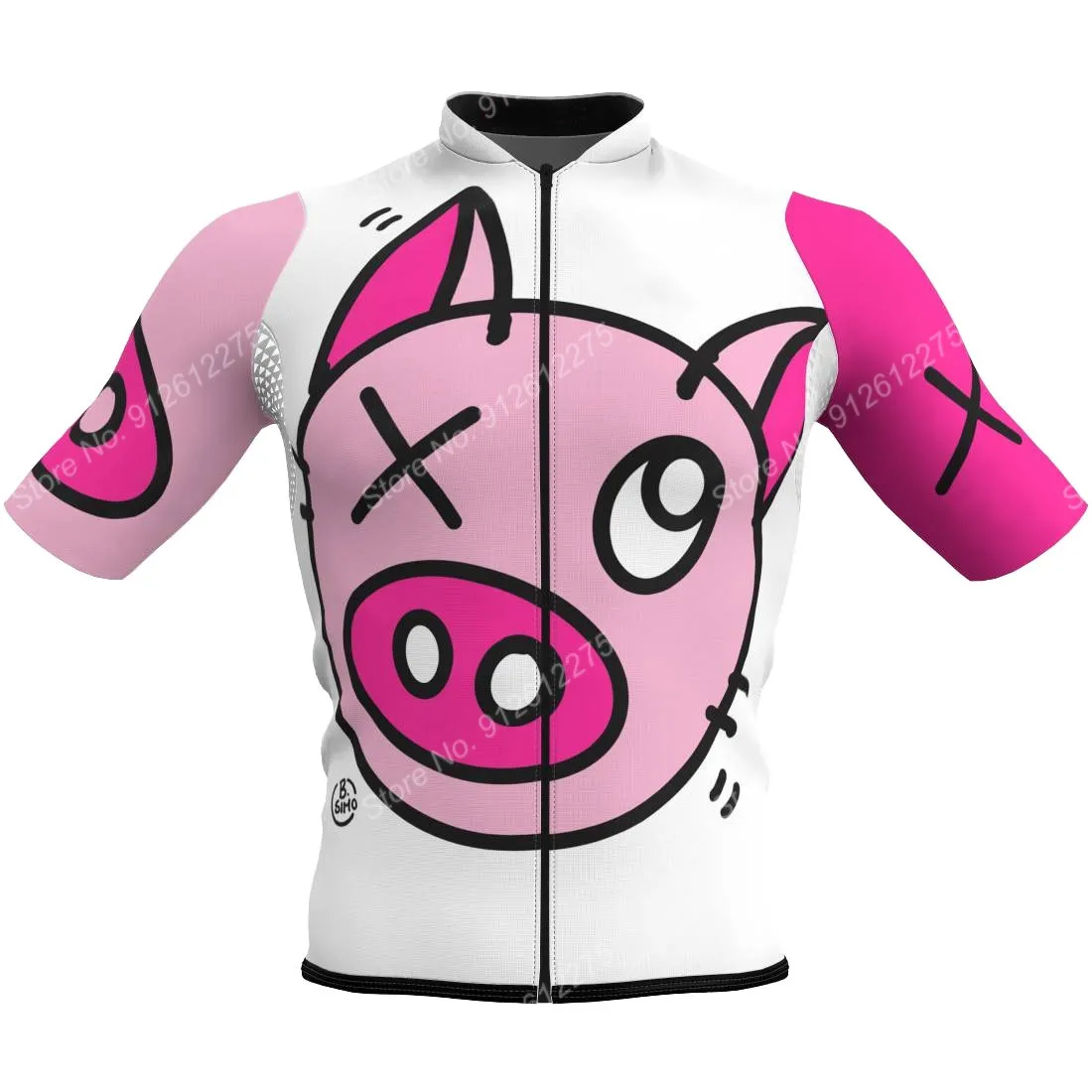 Set kaus bersepeda babi komik  - Mountain Biking Apparel ulasan dan harga