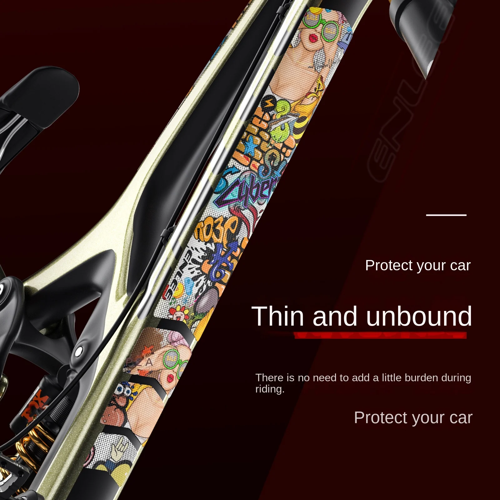 ENLEE Film pelindung sepeda gu - Mountain Biking Colorado ulasan dan harga