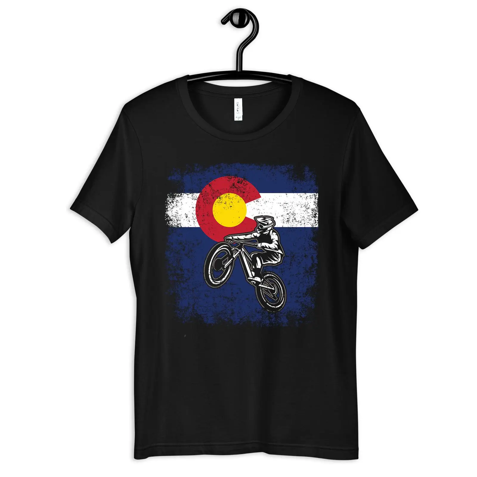 Kaos Bersepeda Gunung Bendera  - Mountain Biking Colorado ulasan dan harga