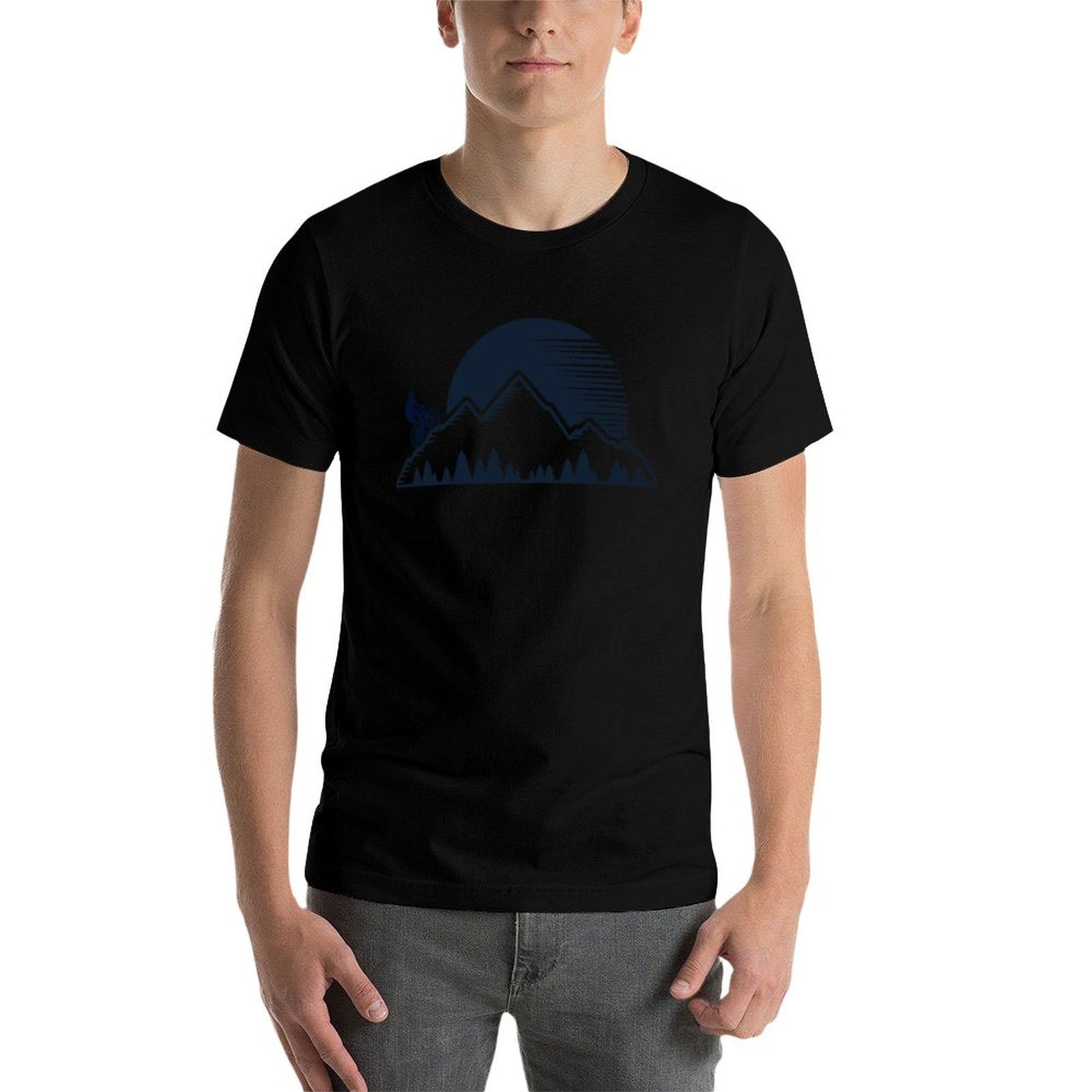 Kaos Vintage Mountain Bike Col - Mountain Biking Colorado ulasan dan harga