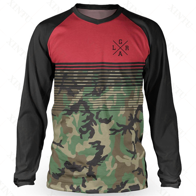 Jersey Pria Pengendara Longgar - Mountain Biking Apparel ulasan dan harga