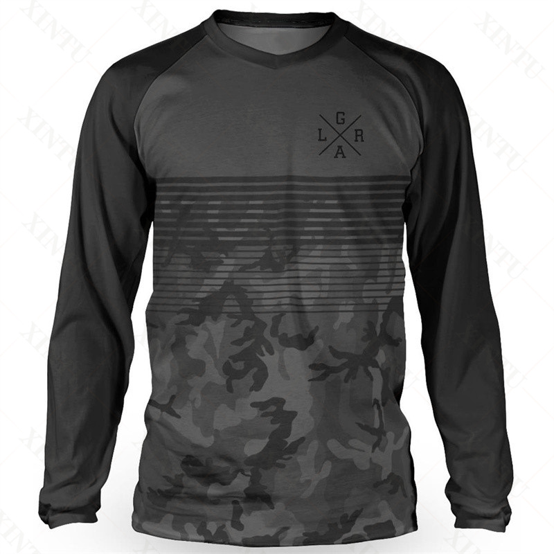 Jersey Pria Pengendara Longgar - Mountain Biking Apparel ulasan dan harga