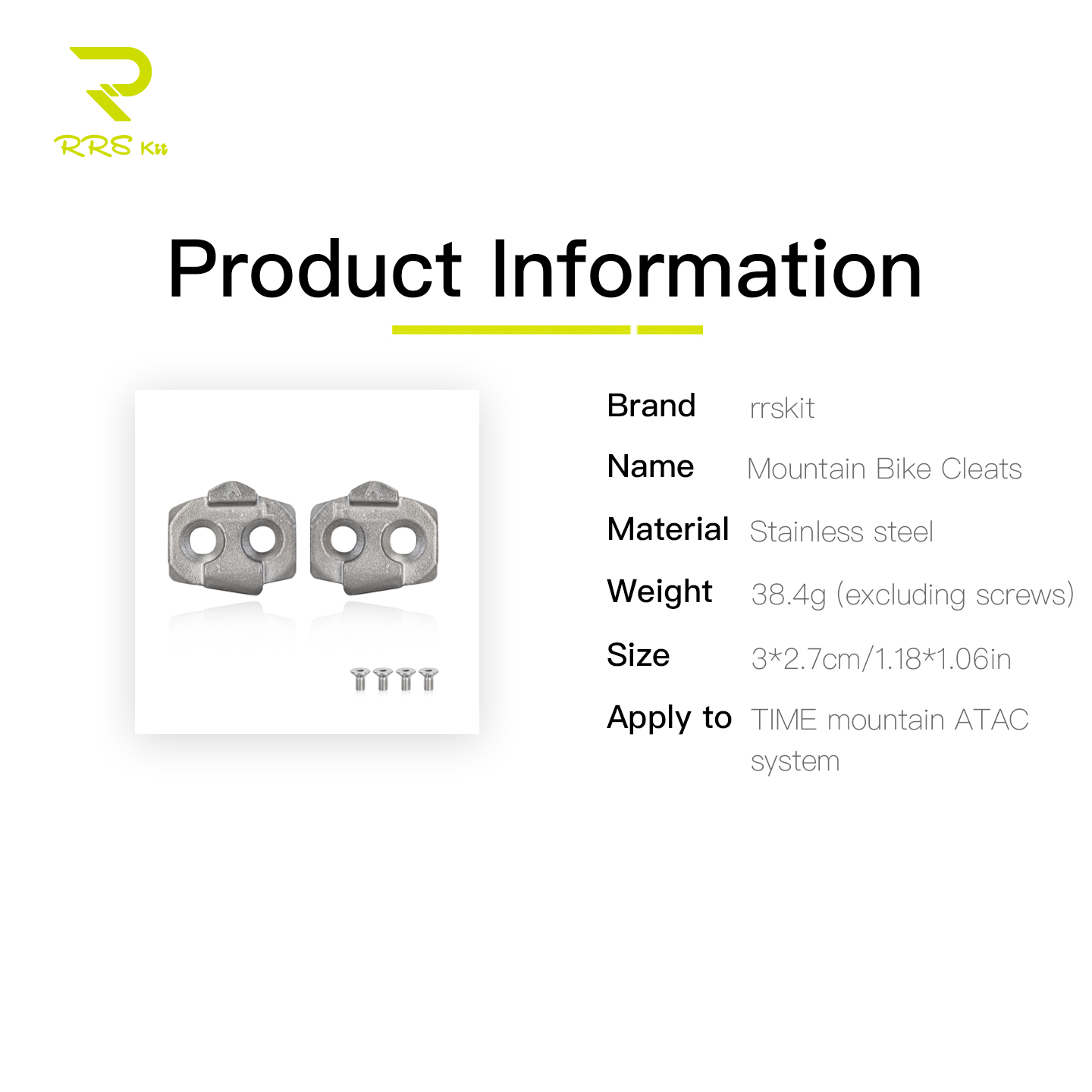 Rrskit Cleat Sepeda Gunung Kom - Mountain Biking Apparel ulasan dan harga