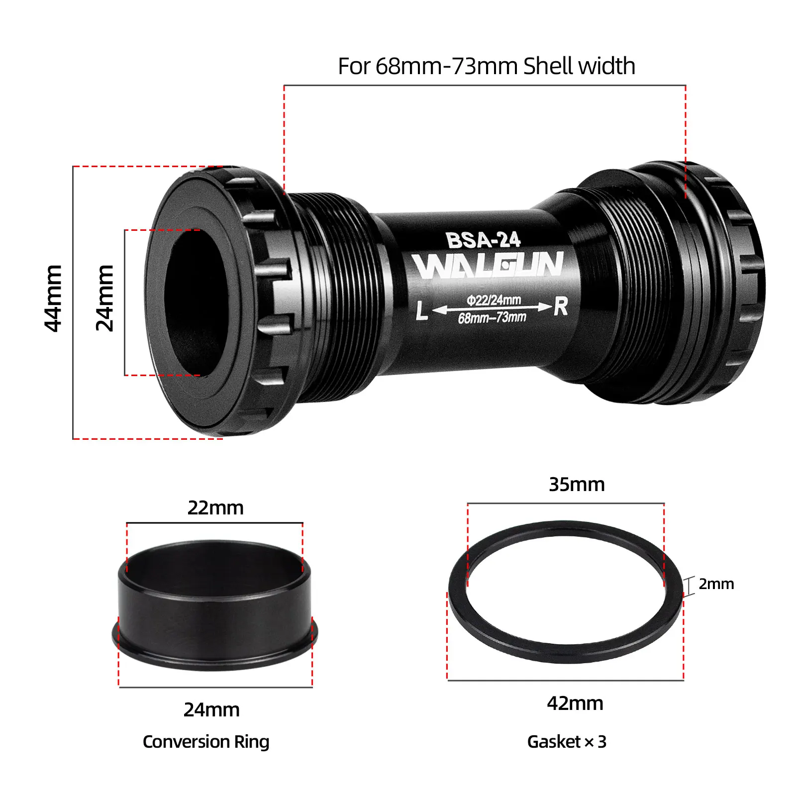 BSA braket bawah sepeda beruli - Bottom Bracket Press ulasan dan harga